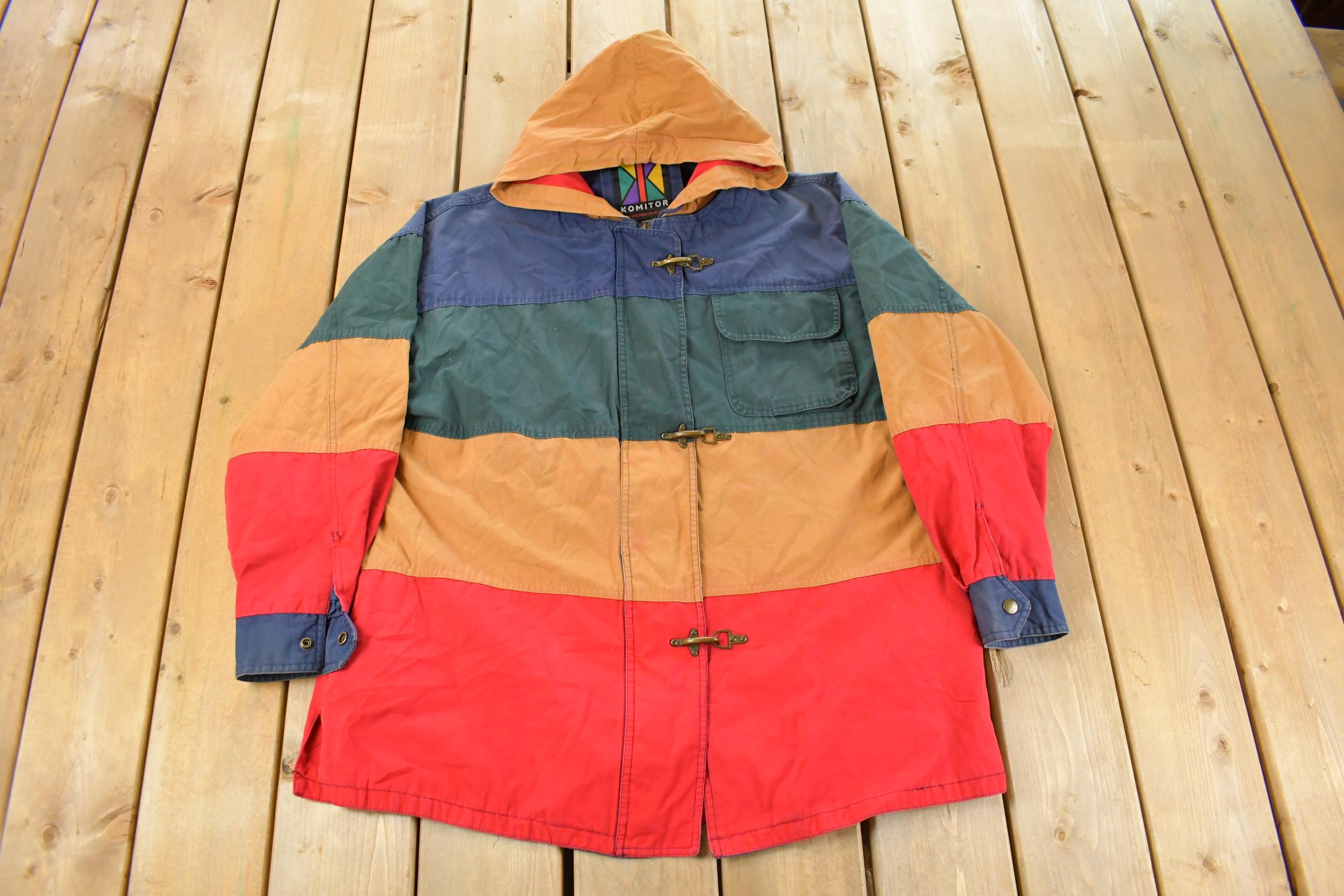 Vintage 1990s Komitor Fireman Hook Jacket Men's XL