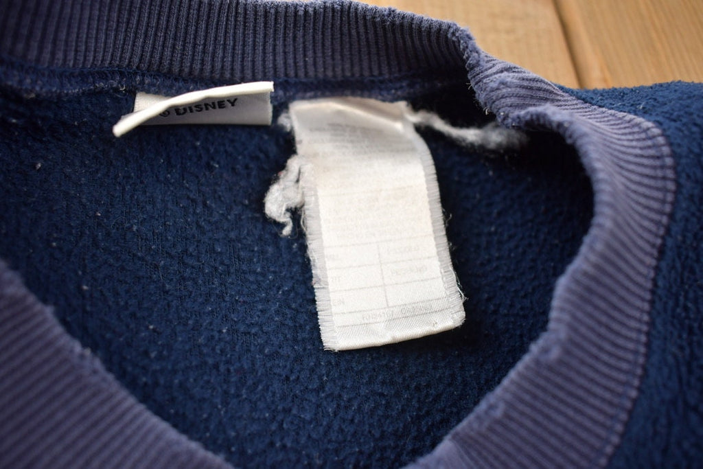 Vintage 1990s 100 Acre Wood Winnie The Pooh Disney Fleece Crewneck