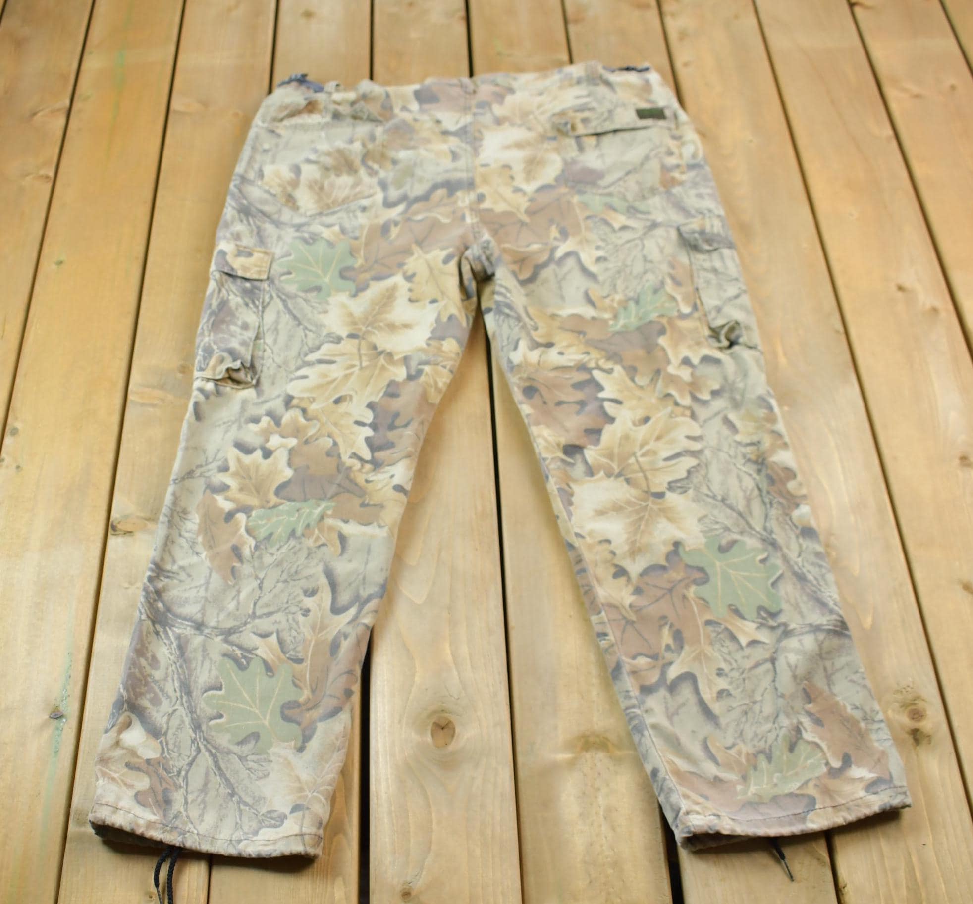 Vintage 1990s Liberty Forest Camo Cargo Hunting Pants Size XL