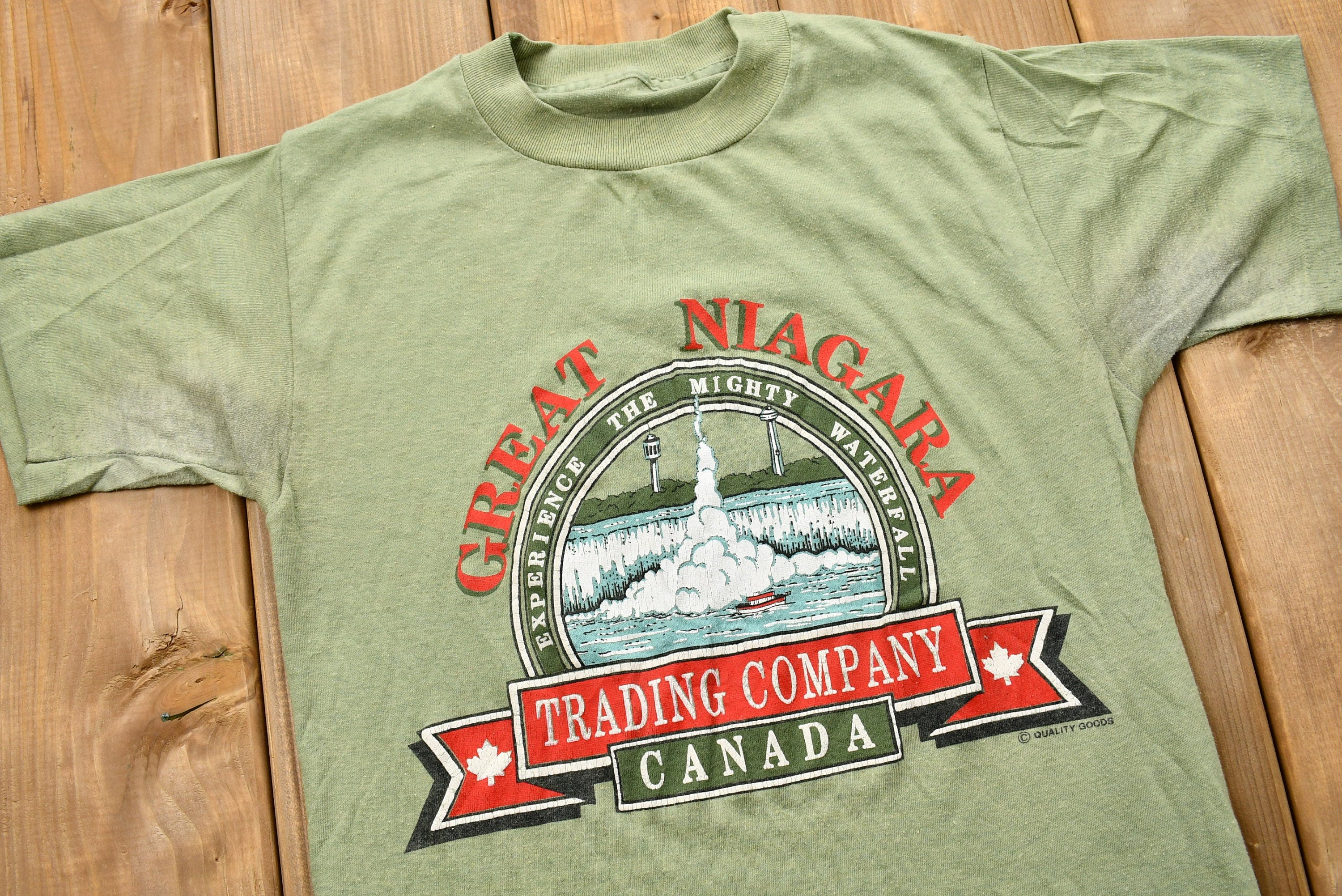 Vintage 1990s Great Niagara Trading Company Graphic T-Shirt