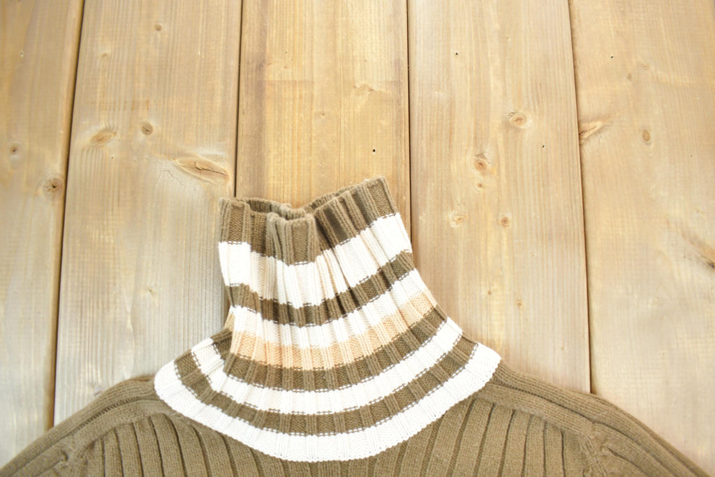 Vintage 1990s Knit BUM Equipment Plus Turtleneck Sweater