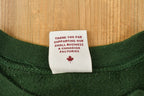 Vintage 1990s North Standard Blank Green Crewneck Sweatshirt
