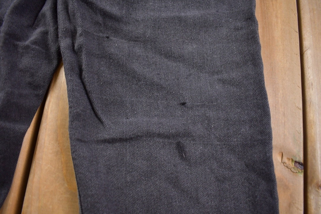 Vintage 1990s Big E Levi's Black Tab Jeans Size 26 x 26
