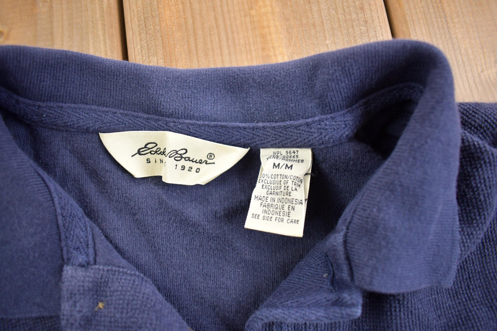 Vintage 1990s Eddie Bauer Blank Quarter Button Up Shirt