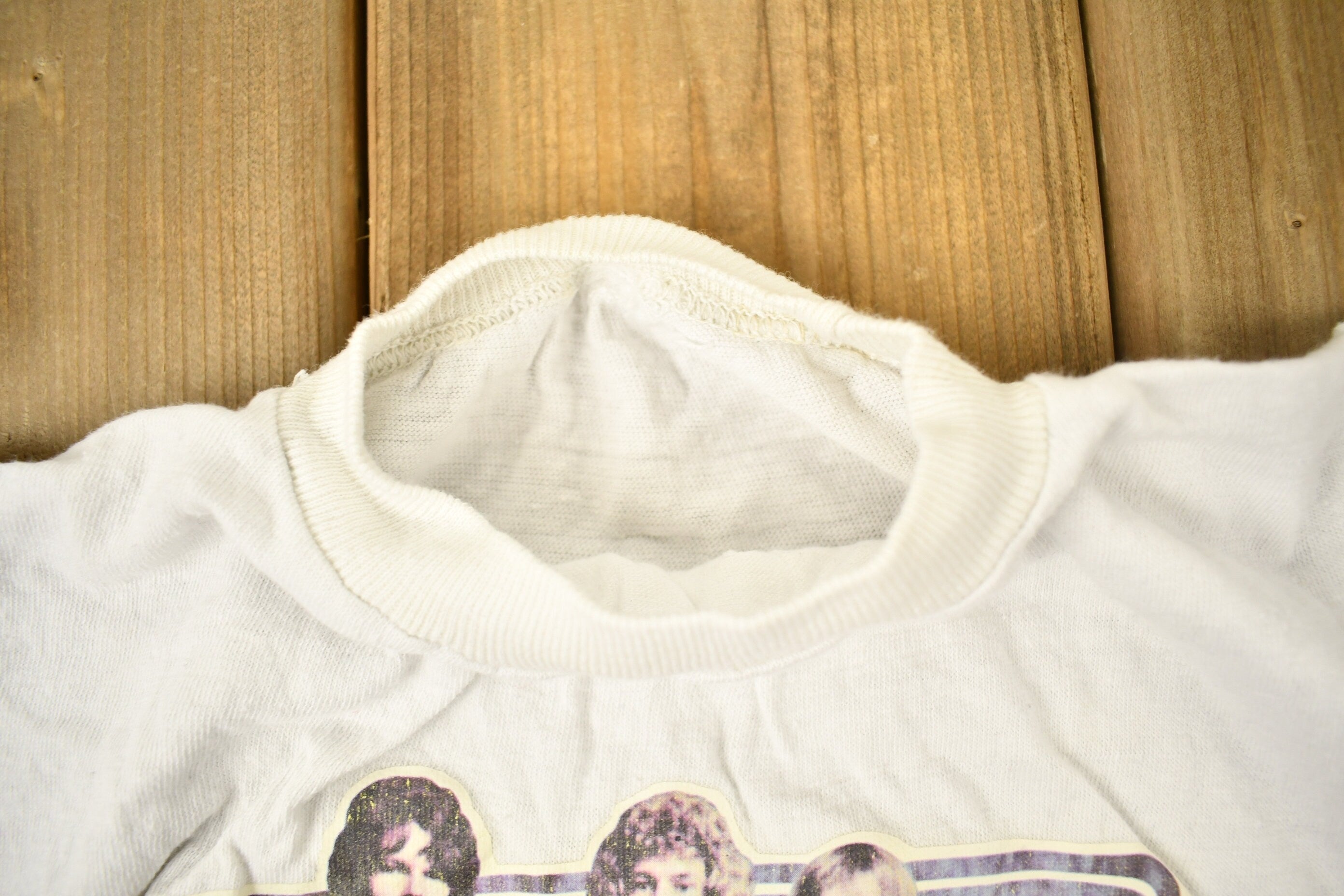 Vintage 1980s YKES Graphic Band T-shirt