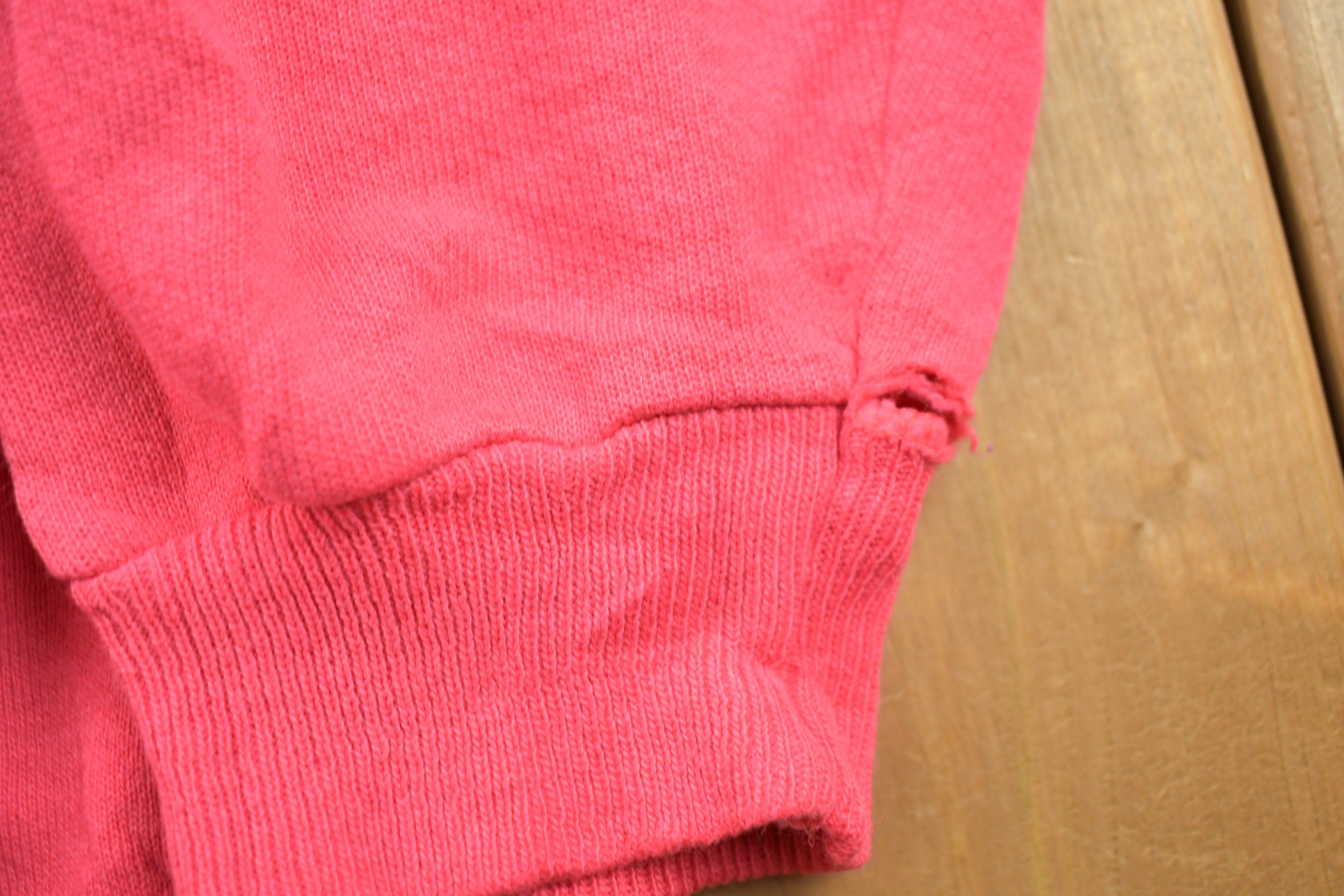 Vintage 1990s Blank Red Crewneck Sweatshirt