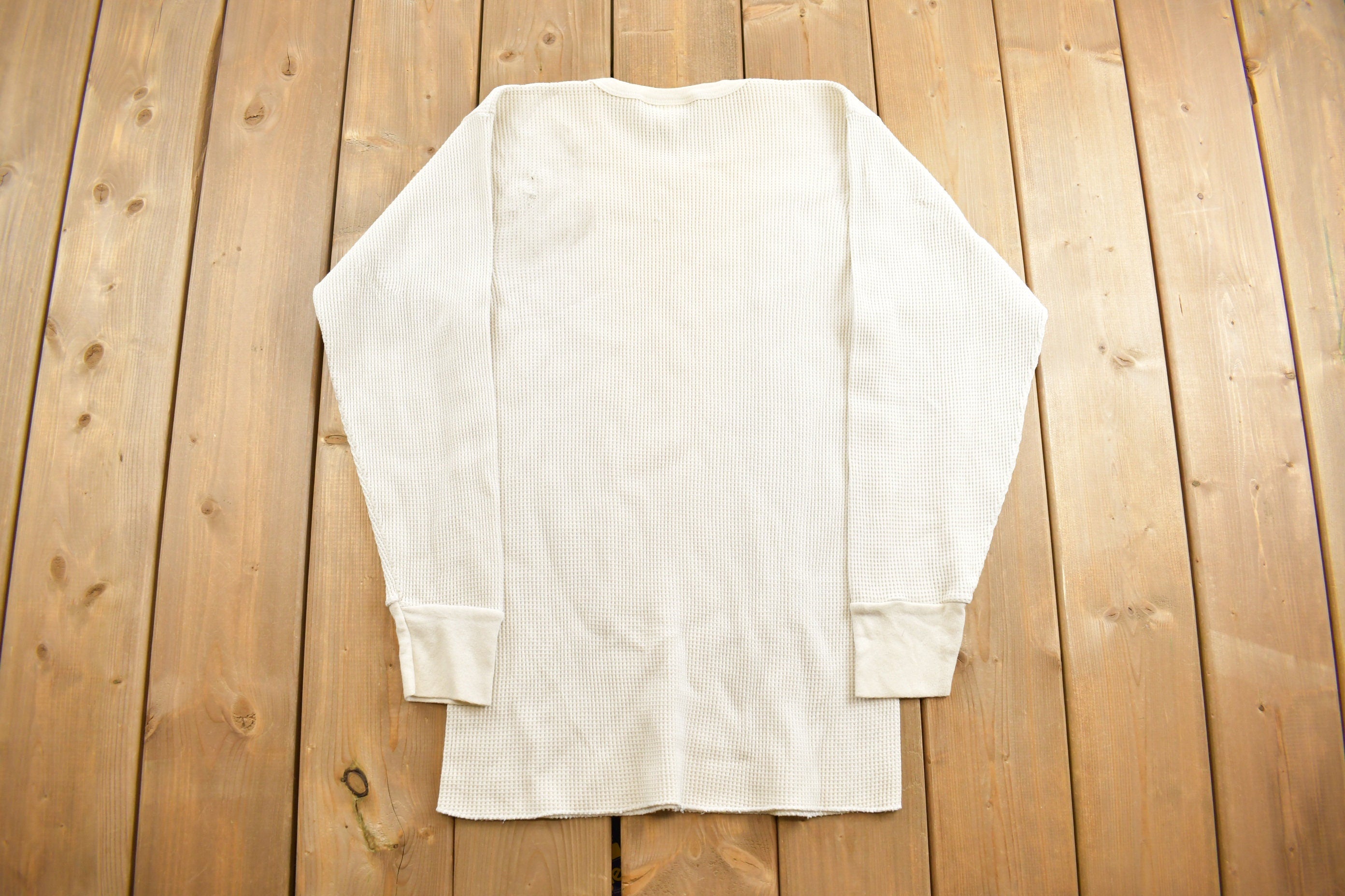 Vintage 1980's Thermal Crewneck
