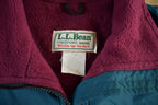 Vintage 1980s LL Bean Warm Up Jacket Women's Medium