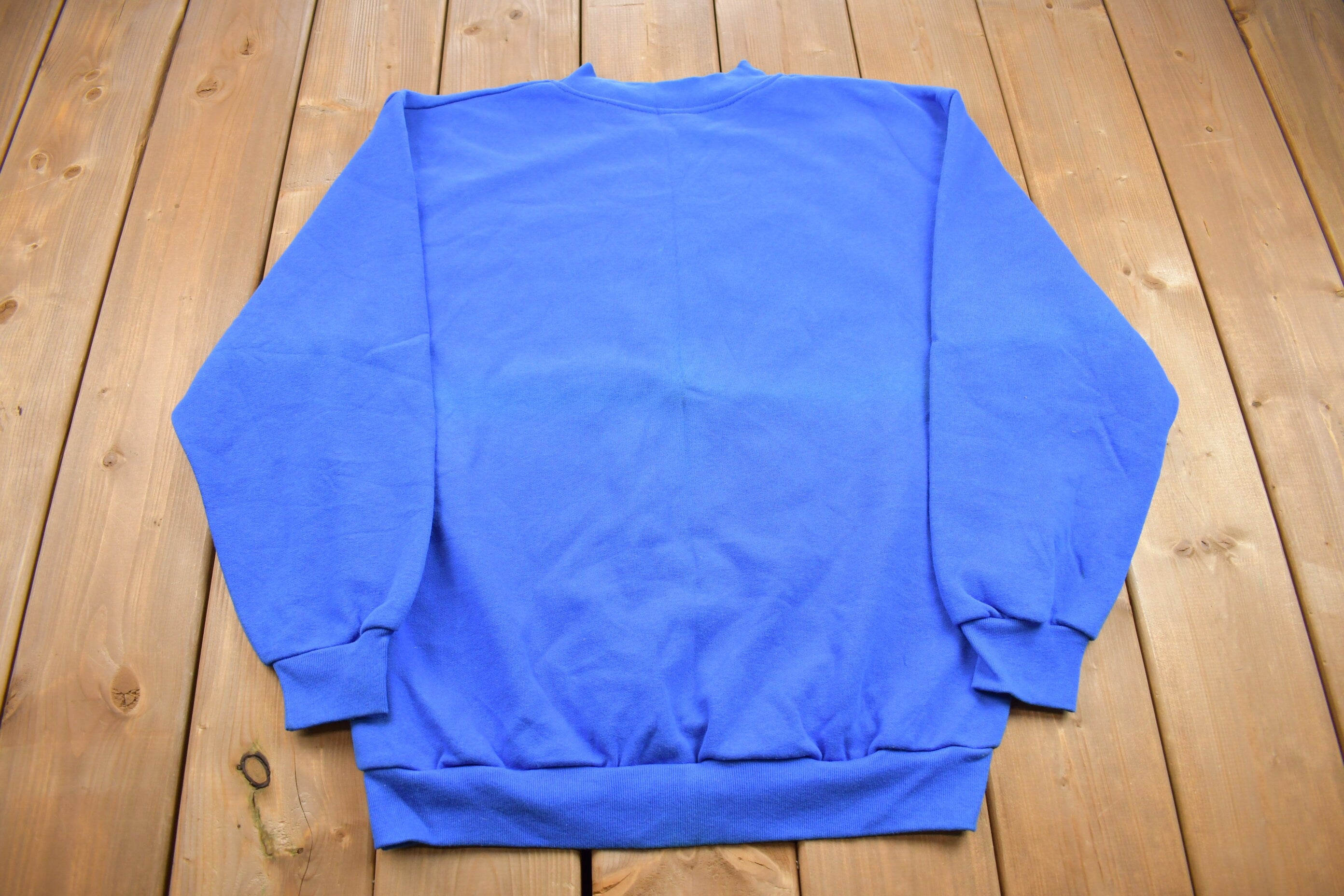 Vintage 1990s Ecstasy Crewneck Sweatshirt  Discoloration  90s Crewneck  Made In USA  Essential  Streetwear  90s  Rare Vintage