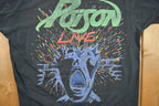 Vintage 1988 Poison Live Tour Band T-shirt