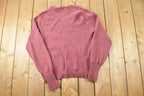 Vintage 1990s Ingo Knit V Neck Sweater