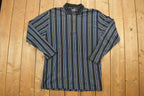 Vintage 1990s Puritan Quarter Zip Up Shirt