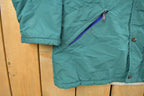 Vintage 1990s L.L. Bean Parka Hooded Jacket Men's Medium/ Outdoors / Insulated Coat / Streetwear / Athleisure / Hiking / Ski Jacket