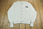 Vintage 1990s University Of Notre Dame Cardigan Sweater Made In USA