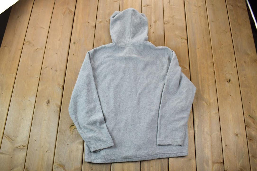 Vintage 1990s Pooh Bear Full Zip Fleece Disney Hoodie