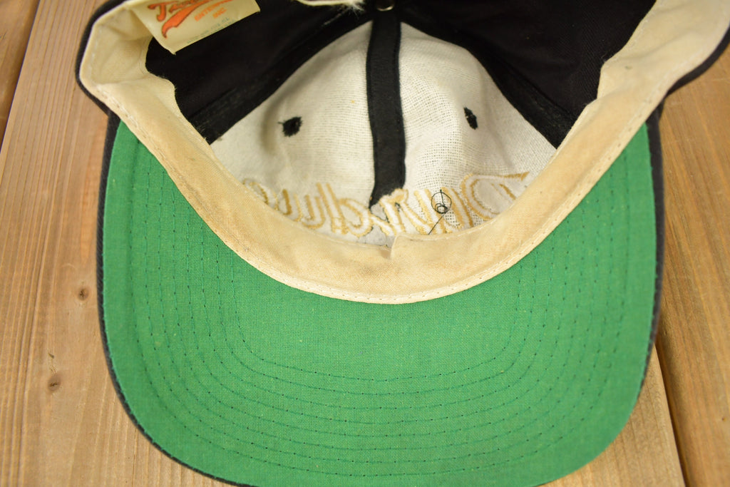 Vintage 1990s Purdue Boilermakers Collegiate Script Snap Back Hat