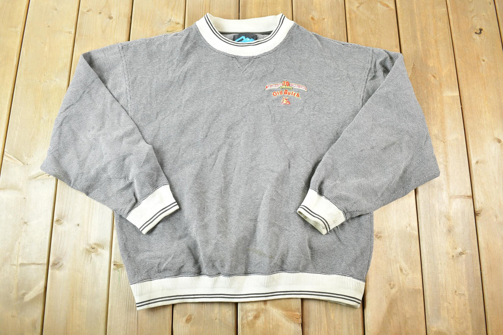 Vintage 1990s Old Dutch Souvenir Crew Neck Heavyweight Sweatshirt
