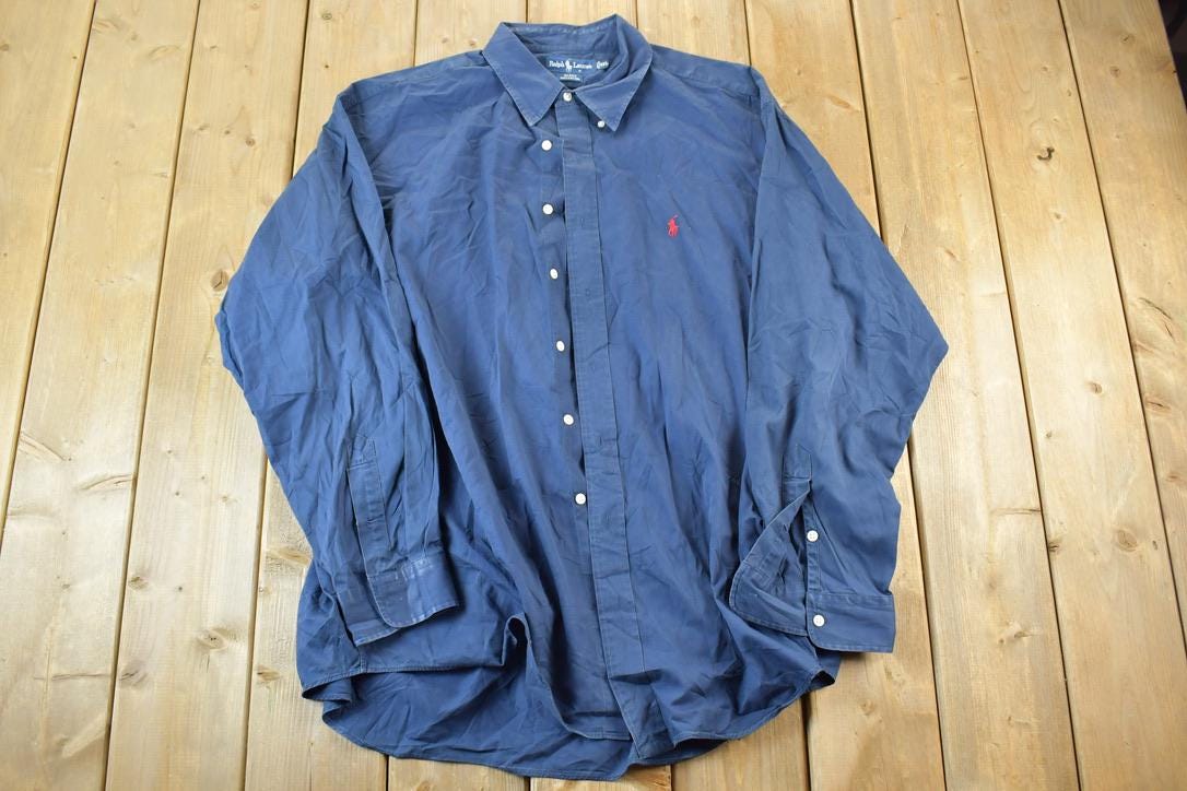 Vintage 1990s Ralph Lauren Blake Button Up Shirt