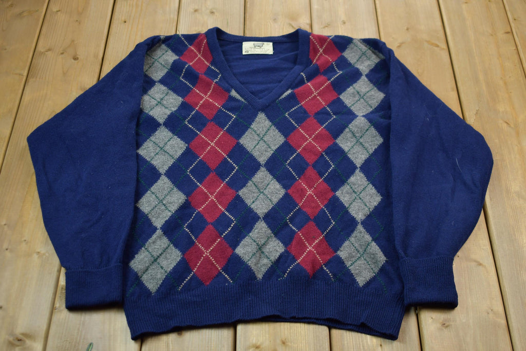 Vintage 1990s LORD JEFF Knit Crewneck Sweater