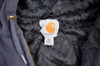 Vintage 1990s Carhartt Heavy Weight Quilt Lined Zip Up Hoodie