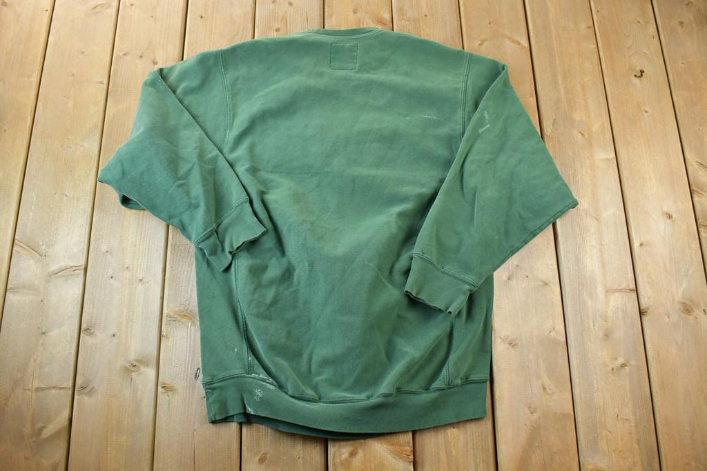 Vintage 1990s Michigan State Steve And Barry's University Collegiate Cross Grain Crew neck