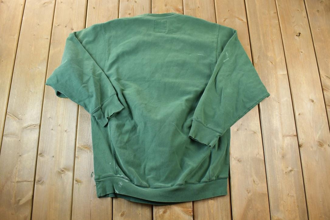 Vintage 1990s Michigan State Steve And Barry's University Collegiate Cross Grain Crew neck