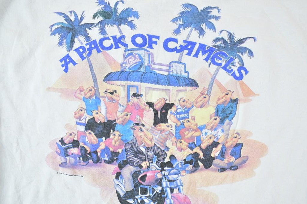 Vintage 1990s Camel Pack Of Camels Single Stitch T-Shirt