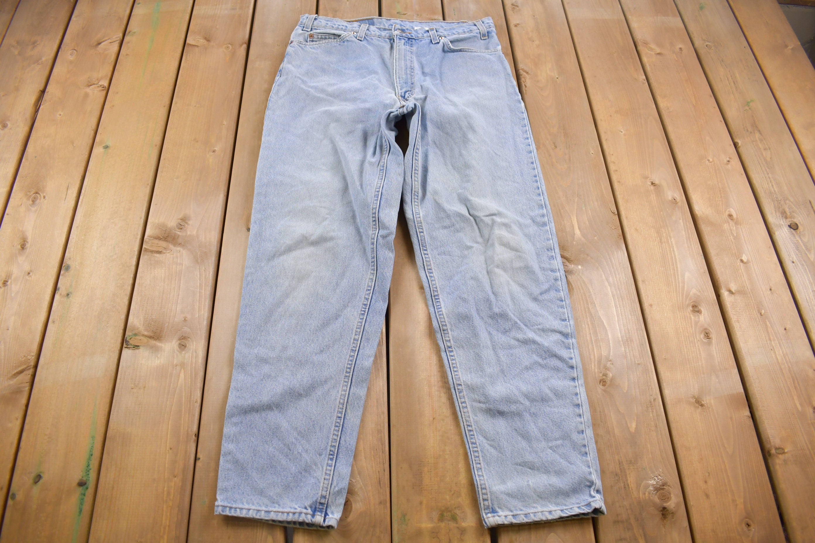 Vintage 1990s Levi's 560 Orange Tab Jeans Size 33 x 31