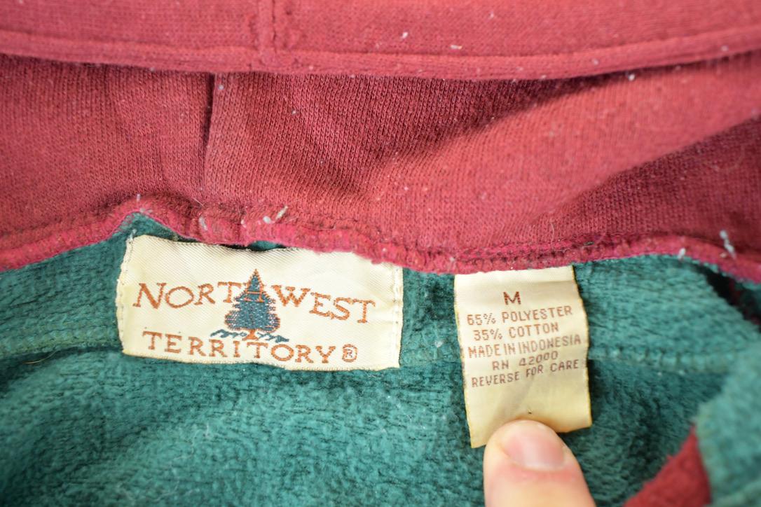 Vintage 1990s Northwest Territory Hoodie Sweatshirt Mens M