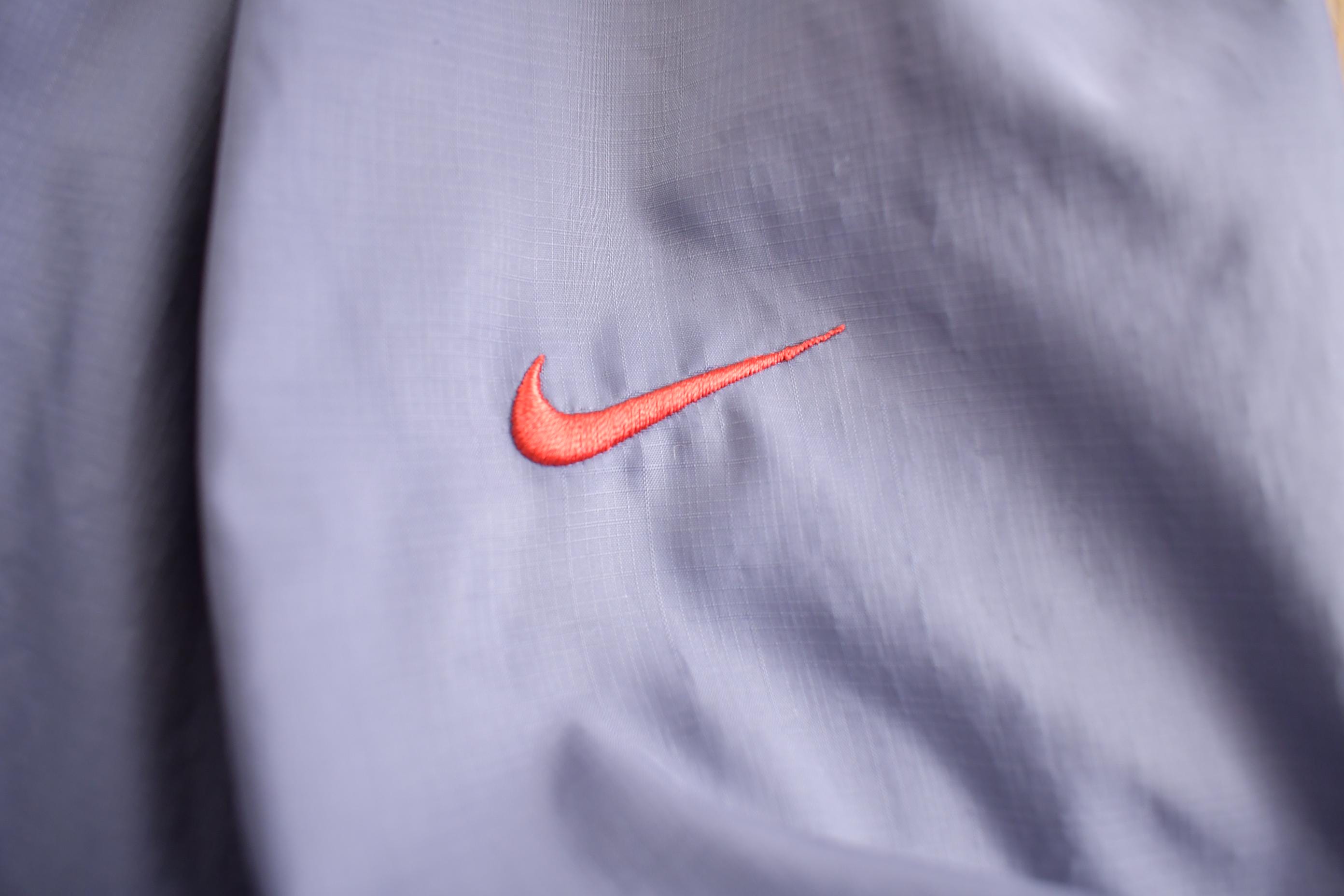 Vintage 2000s Nike Mini Swoosh Color Block Windbreaker Jacket