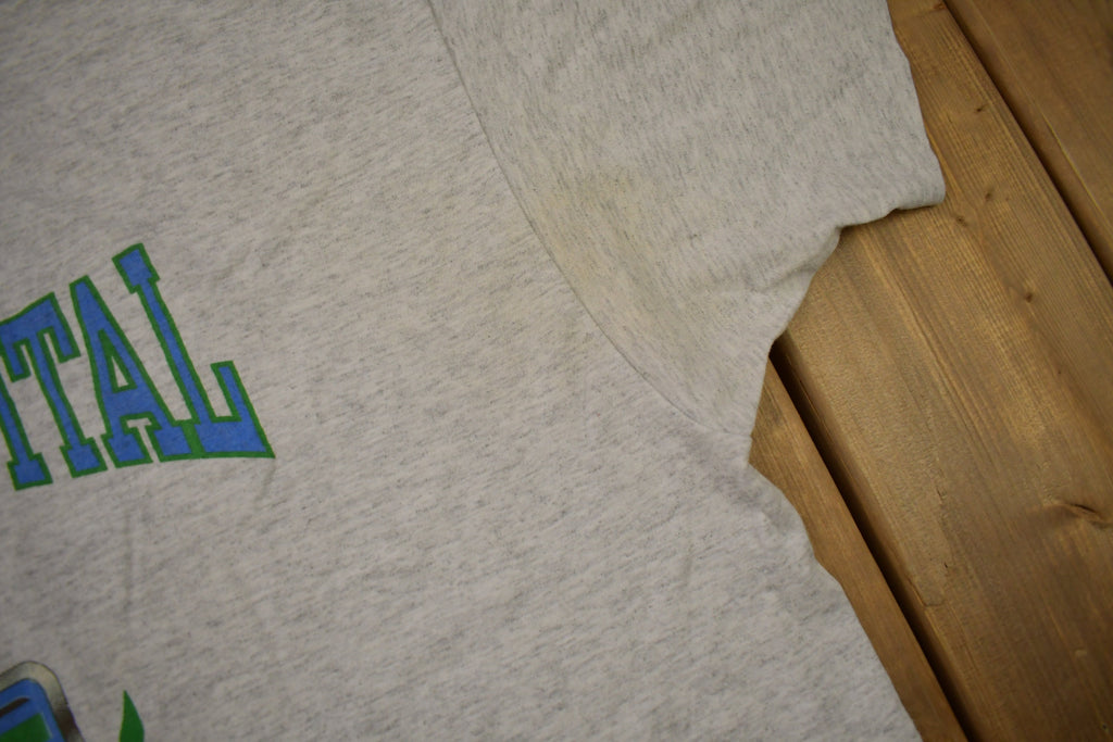 Vintage 1990s Michigan Capital Healthcare Graphic T Shirt