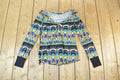 Women Vintage Vigoss Y2K Abstract Print T-Shirt