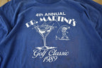 Vintage 1990s Dr. Martini's Golf Classic Graphic T-Shirt  Vintage T Shirt  90s Graphic Tee  Single Stitch  Made In USA  Mens 2XL
