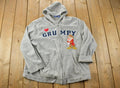 Vintage 1990s Grumpy Disney Zip Up Fleece Hoodie