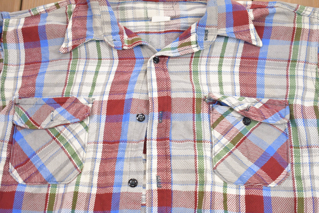 Vintage 1990s Plaid Button Up Shirt