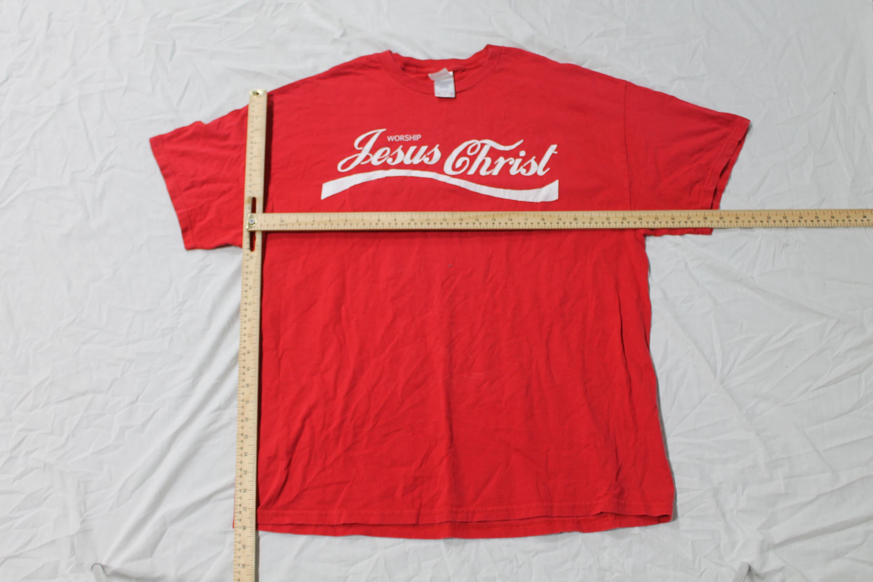 Vintage 1990s Worship Jesus Christ Graphic T Shirt