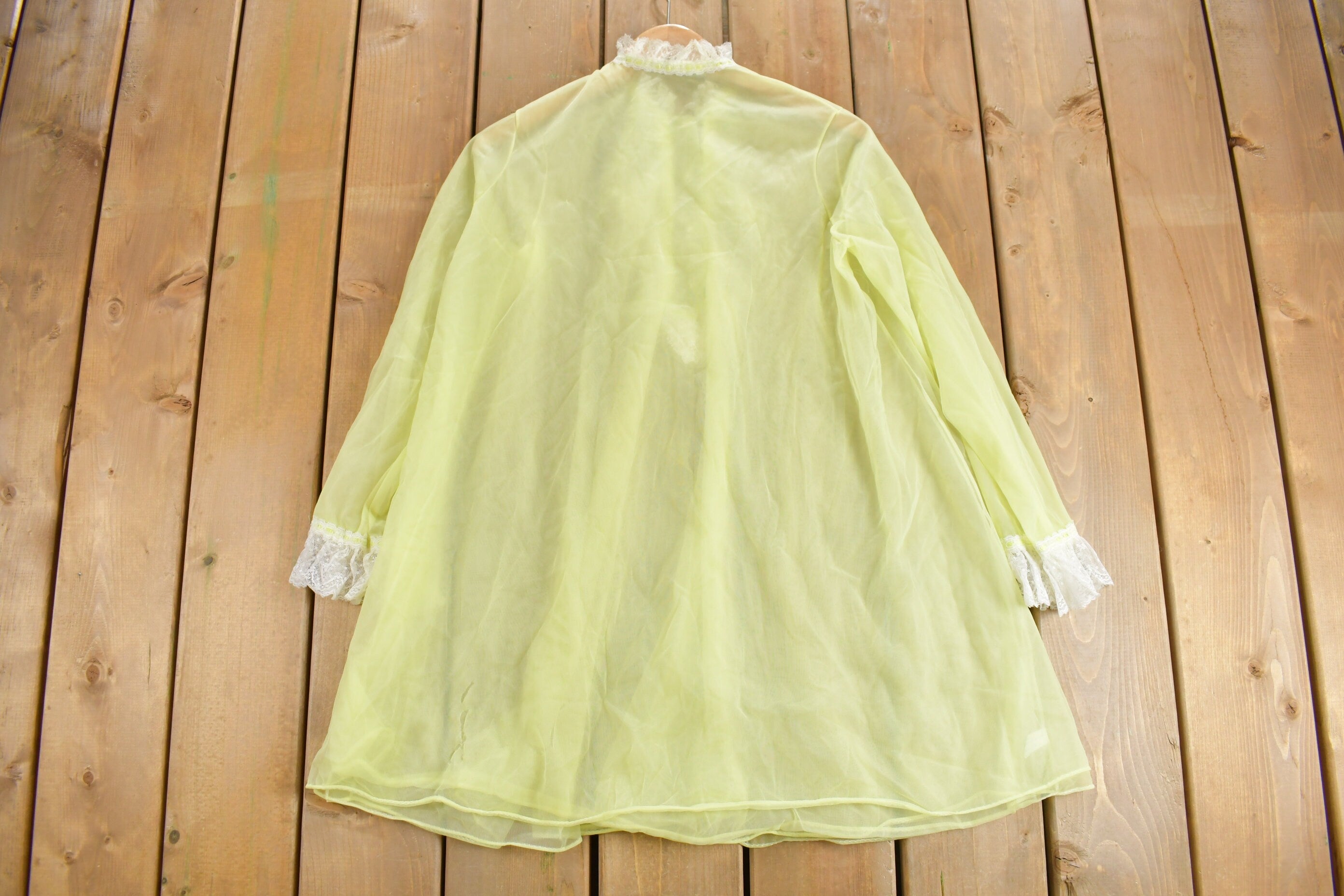 Vintage 1960s Lingerie Night Gown Dress