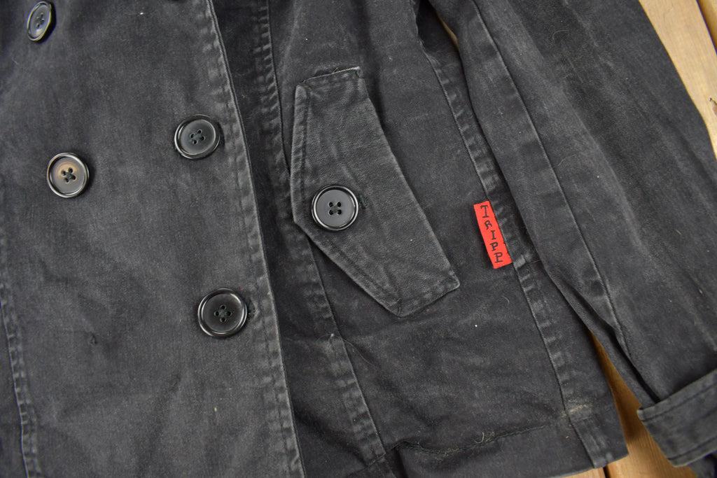 Vintage 1990s Tripp NYC Goth Style Button Up Jacket