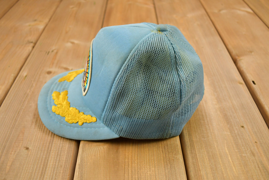 Vintage 1990s Rainbow Riggers Calgary Alberta Trucker Hat