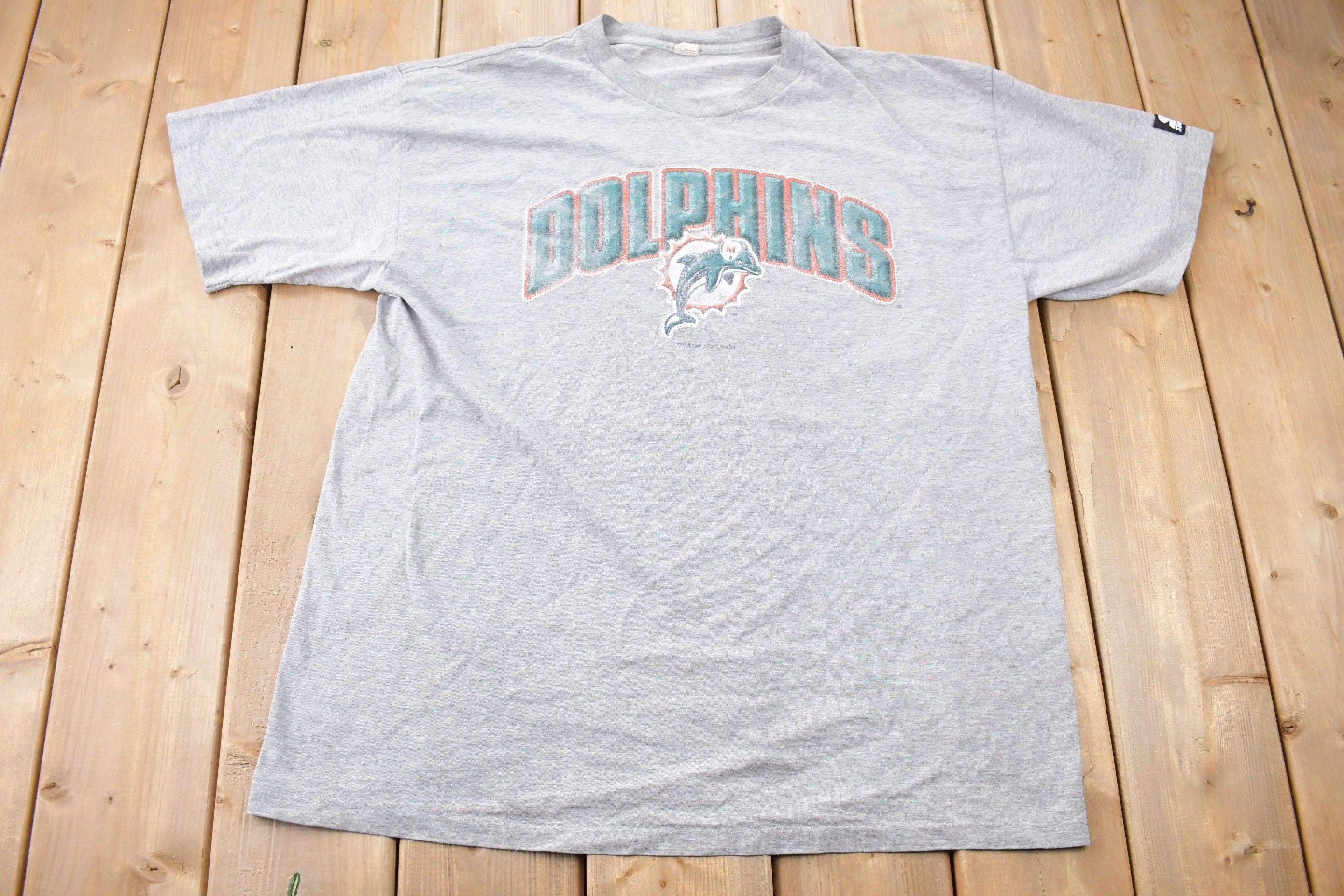 Vintage 1998 Miami Dolphins Starter NFL Graphic T-Shirt