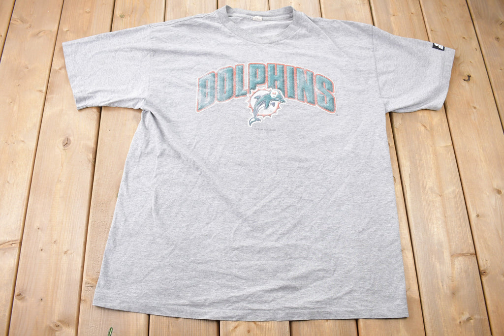 Vintage 1998 Miami Dolphins Starter NFL Graphic T-Shirt