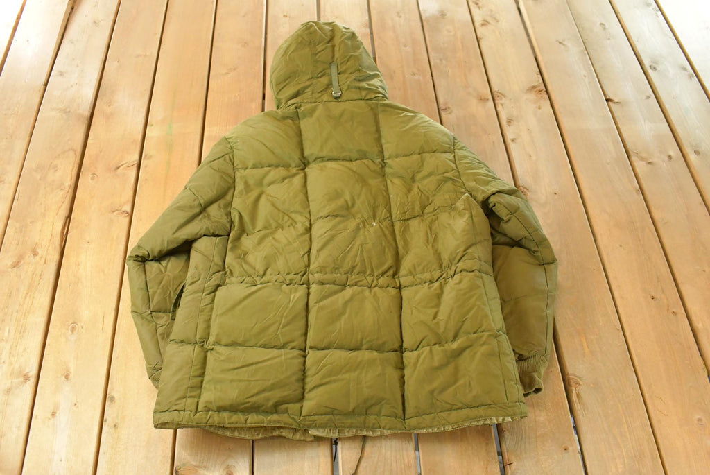 Vintage 1970s Eddie Bauer Goose Down Hooded Parka Jacket Men's Large