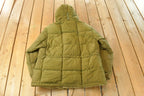Vintage 1970s Eddie Bauer Goose Down Hooded Parka Jacket Men's Large