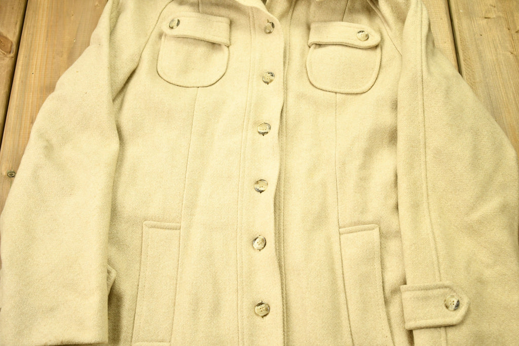 Vintage 1980s 100% Wool Jacket