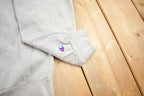 Vintage 1990s Champion Blank Grey Crewneck Sweatshirt