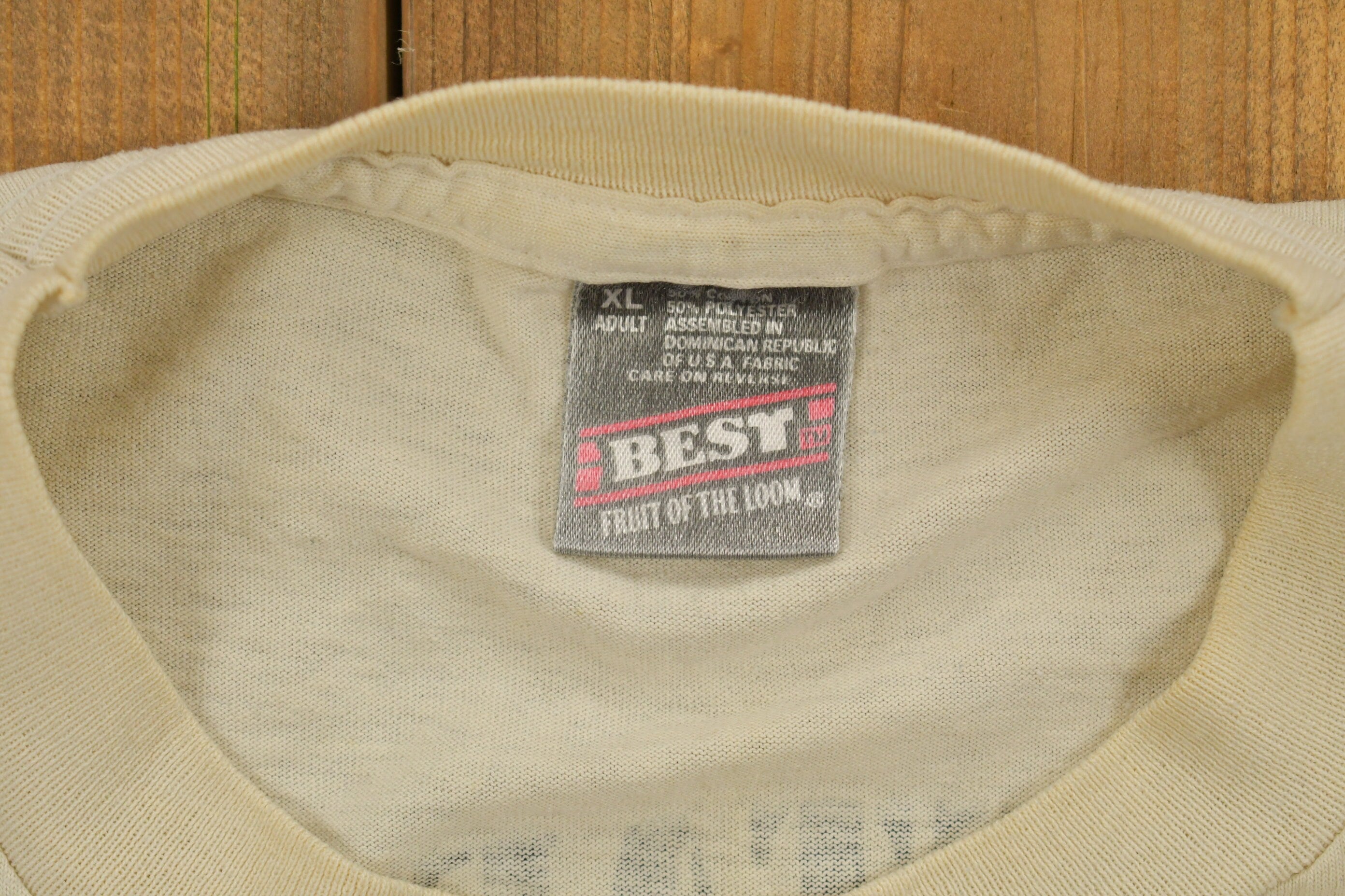 Vintage 1990s NYCC Staff Graphic T-Shirt / Streetwear / Retro Style / Single Stitch / Made In USA / 90s Graphic Tee / Smiley Face / NYC