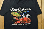 Vintage 1990s New Orleans Crawfish Capital Of The World T-Shirt