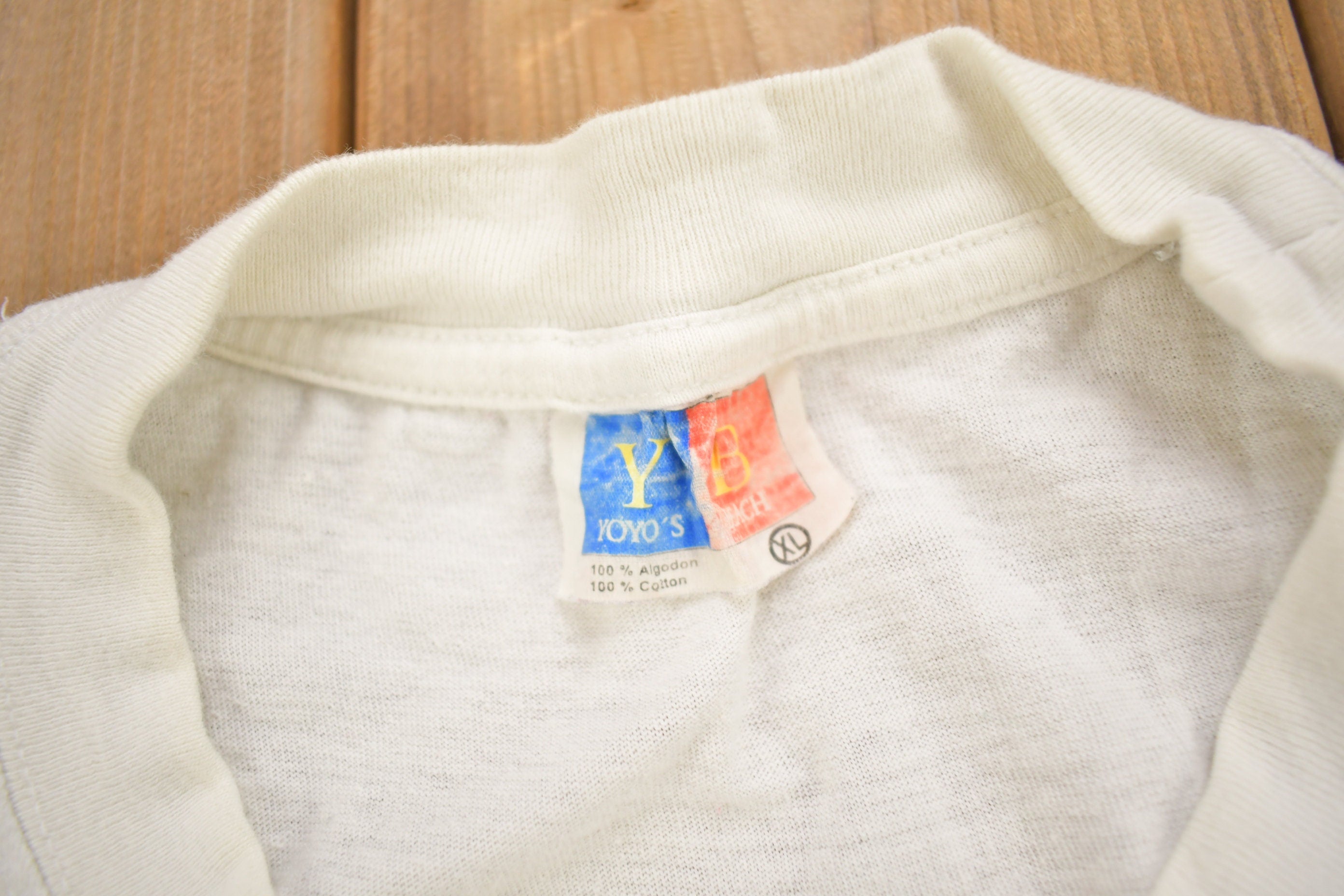 Vintage 1990s Bungee Condoms Cozumel Mexico Souvenir T Shirt