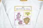 Vintage 1990s The Blooming Hill Floral Crewneck Sweatshirt Made In USA Womens XL