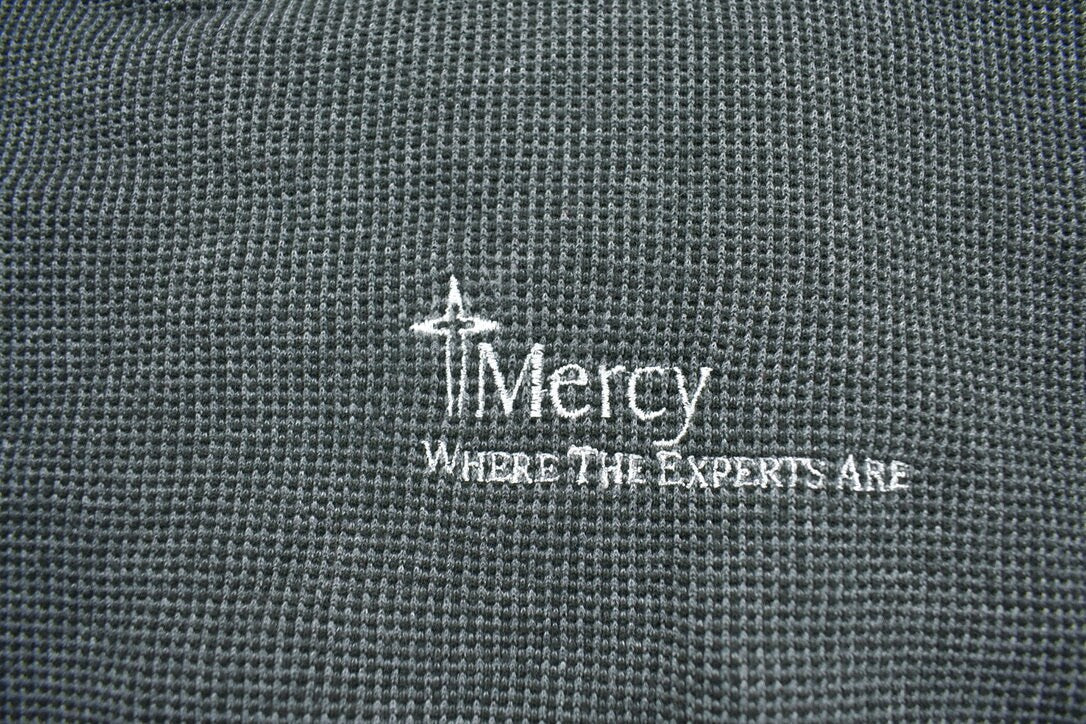 Vintage 1990s Jerzees 'Mercy' Company Crewneck  Souvenir  Vintage Sweatshirt  Outdoorsman  Wilderness Sweatshirt  Made In USA